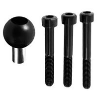 RAM MOTORCYCLE BASE W HOLE M8 SCREW