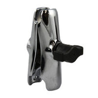 CHROME RAM DOUBLE SOCKET ARM FOR 1