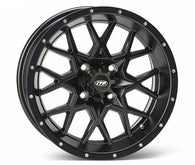 ITP HURRICANE WHEEL MATTEBLACK