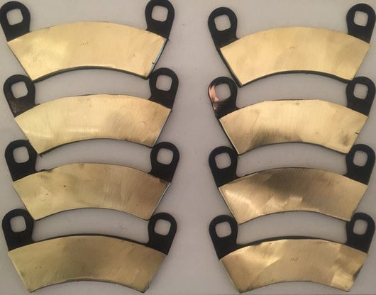 POLARIS RZR 1000XP ALL YEARS ALL MODELS BRASS BRAKE PADS FULL SET